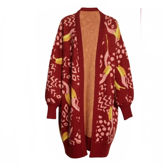 Anthropologie Sweaters - FARM Rio Toucanissimo Cardigan